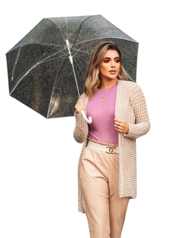 Blusa Feminina Cardigan Tricot - loja online