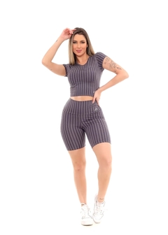 Conjunto Feminino Academia Estampado na internet