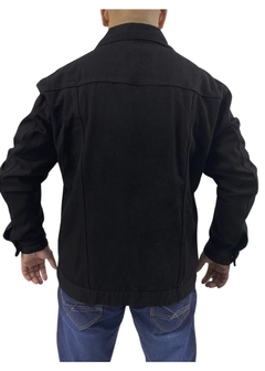Jaqueta Masculina Jeans Preto - comprar online