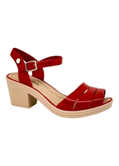 Sandália Feminina Salto Bloco Baixo - comprar online