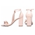 Sandália Rose com Laço e Salto Revestido - comprar online