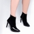 Imagem do Bota Cano Médio Verniz Preto com Salto Alto