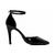 Scarpin Verona Preto Salto Alto com Fivela dourada melvie