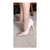 Scarpin Verona Rose Salto Fino Confortável