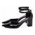 Scarpin Verona Preto Salto Médio Conforto Atemporal - comprar online