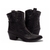 Bota Preta Texana Bordada Country Cano Baixo - comprar online