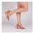 Scarpin Verona Caramelo Salto Alto Bloco Elegante melvie