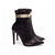 Bota Tiras em Dourado Salto 12 Cano Médio - Melvie  - scarpin, botas, sandálias para todos os estilos!