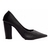 Scarpin Verona Preto Salto Grosso Alto Confortável melvie