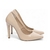 Scarpin Verona Veniz Bege Salto 12cm Sofisticado