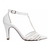 Scarpin Branco Salto Alto Bico Fino de Pérolas - comprar online