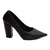 Scarpin Verona Preto Salto Grosso Alto Confortável melvie