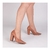 Scarpin Verona Caramelo Salto Alto Bloco Elegante melvie