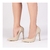 Scarpin Verona Veniz Bege Salto 12cm Sofisticado