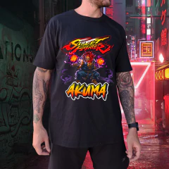 Remera Unisex - Street Fighter - Akuma #022 - comprar online