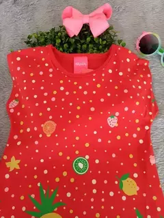 Vestido de maga curta na internet