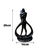 Estatueta Decoração Casal de Namorados - Preto e Dourado - comprar online
