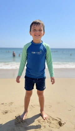 LYCRA NIÑOS UV50+ COMBINADA