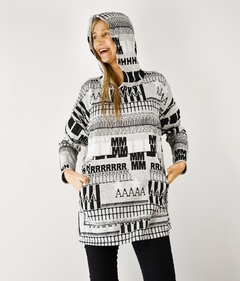 MAXI BUZO CANGURO JAZMÍN - comprar online