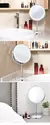 GlowMirror: Espelho de Maquiagem com Luz LED e Carregamento USB
