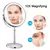 GlowMirror: Espelho de Maquiagem com Luz LED e Carregamento USB - loja online