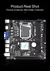 Jingsha B75M-I mini itx lga 1155 conjunto placa-mãe com intel i5 3570 cpu + 2*8