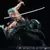 Figura Anime de Três Lâminas, Estátua One Piece, coleção em PVC, modelo de na internet