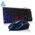 Kit ALFA Teclado Mouse Gamer 3200dpi Semi Mecânico Rgb Led Original M300