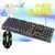 Imagem do Kit ALFA Teclado Mouse Gamer 3200dpi Semi Mecânico Rgb Led Original M300