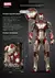 Fondjoy marvel homem de ferro mk42 montado modelo 10in 1/7 escala figuras de aç