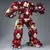 Action figure homem de ferro mark hulkooster hulkbuster ar