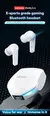 Nova lenovo gm2 pro max atualização sem fio bluetooth 5.4 fones de ouvido led - comprar online