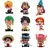 One Piece Monkey D Luffy Figura Anime, Roronoa Zoro, Brinquedos Kawaii, Q-Versio