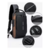 Morral Antirrobo Oxford Gris y Bronce - RM Import