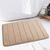 Alfombra De Baño Absorbente Beige - RM Import