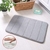 Alfombra De Baño Absorbente Gris - comprar online