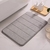 Alfombra De Baño Absorbente Gris - RM Import