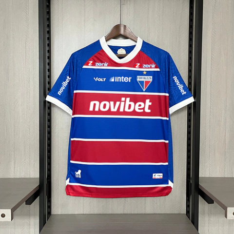 Camisa Fortaleza 24/25 - Volt Torcedor - Maculino - Tricolor com patrocínios