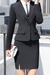 EX33 -* CONJUNTO FEMININO: BLAZER, SAIA E BLUSA: