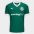 Camisa masculina verde do Palmeiras I 25/26, fabricada pela Puma, com detalhes em branco e logo do clube.