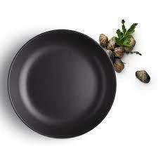 Plato hondo Nordic negro - comprar online
