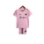 Kit Infantil Inter Miami CF I 23/24 - Rosa com detalhes em preto
