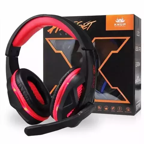 Headset Gamer Knup Super Bass HD