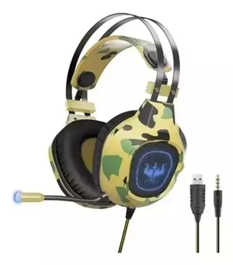 Headset Gamer Fancy Camuflado FG02