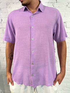 Camisa Masculina Gaze Lavanda