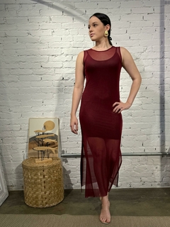 Vestido Sasha Tule Cherry - comprar online