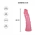 Dildo venoso rosa perlado