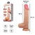 Dildo real pellizcable grande