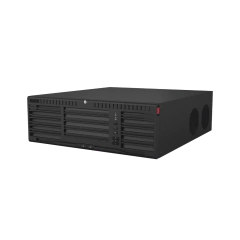 [Doble Poder de Decodificación] NVR 32 Megapixel (8K) / 64 Canales IP / AcuSense / ANPR / Conteo de Personas / Heat Map / 16 Bahías de Disco Duro / Soporta RAID con Hot Swap / 2 HDMI en 8K / Soporta POS / Alarmas I/O / Smart Search