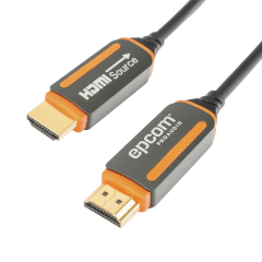 Cable HDMI de Fibra Óptica de 15m | Alta Definición | Version 2.0 | Alta velocidad 18Gbps | 4K@60Hz | HDCP 2.2 | Resistente a EMI y RFI